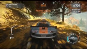 Need For Speed: The Run | Porsche 918 RSR Gameplay - Challenge Series - Awesome road [PS3] [HD]