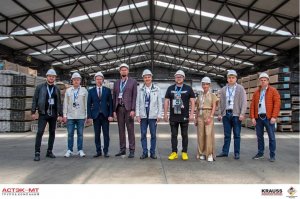 Деловой визит  на завод ГК «Астэк-МТ» Производсво алюминиевого профиля KRAUSS