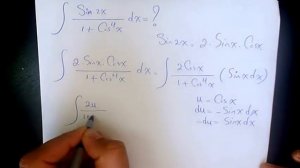 What is the Integral of sin2x/1+cos^4x, Substitution Integration, Indefinite Integrate, Calculus