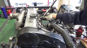 Проверка компрессии двигателя D4BA T282874 Grace