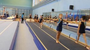 Видеоурок спортивная гимнастика