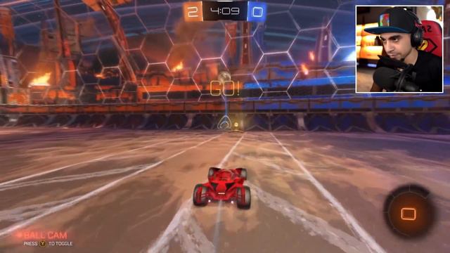روكيت ليق : سيارتي الاسطورية الجديدة  خلتني محترف   Rocket League !! 