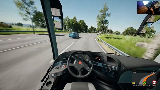 Fernbus Simulator | Comfort Class S 515 HD | Logitech G29
