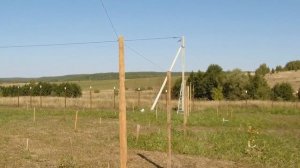 Провели свет на дачу!