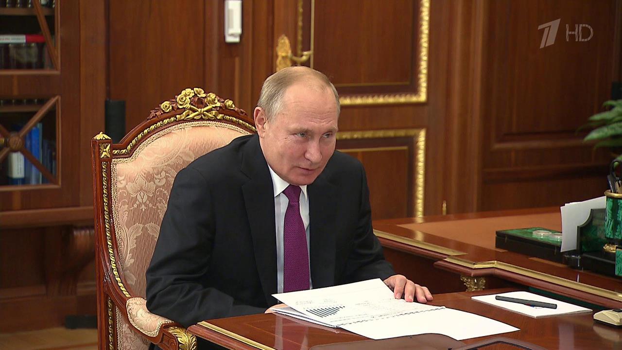 Палладиевый проект обсудил Владимир Путин с главой компании "Русская платина"