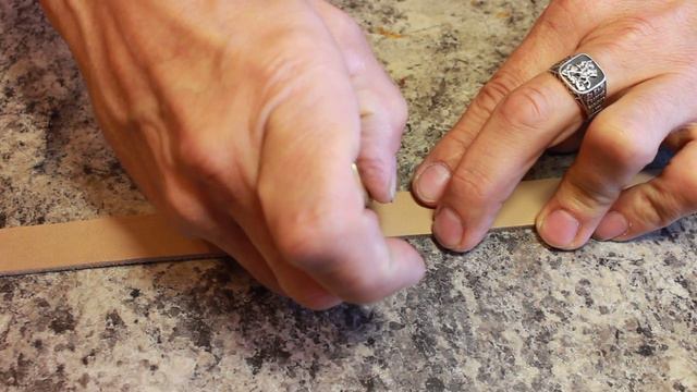 Кожаный дамский ремень ч 3 Нарезка рисунка на коже. смотреть онлайн