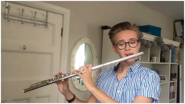 J S Bach - Bouree Angloise - Partita in A Minor for Solo Flute смотреть онлайн