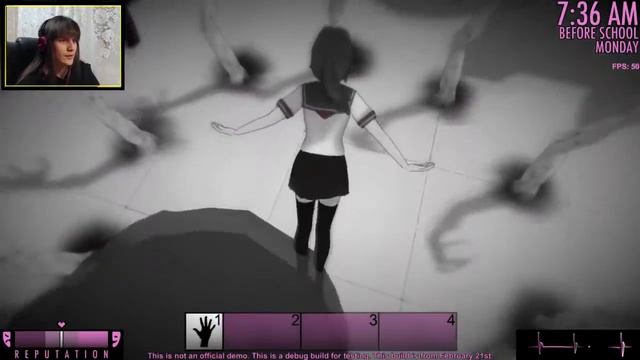 Yandere Simulator | ПРИЗЫВАЕМ ДЕМОНА | версия от 21.02.16 смотреть онлайн