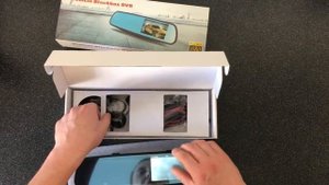 Копия видео "Зеркало видеорегистратор Vehicle Blackbox DVR Full HD 1080"