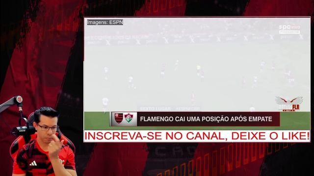A SORTE DO FLAMENGO É QUE TEM UM JOGO A MENOS! ZINHO ESCULACHOU EXPULSÃO DE GABI FOI INJUSTO!