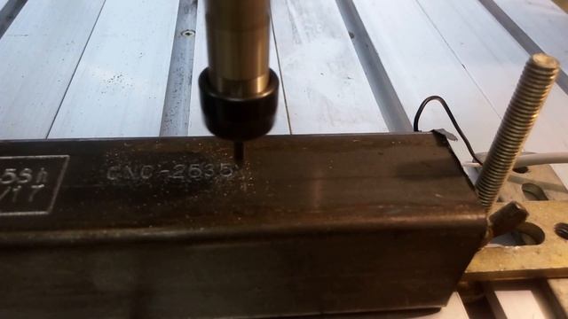 Гравировка стали на ЧПУ смотреть онлайн