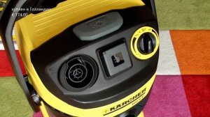 Karcher WD 6 P Premium многофункциональный хозяйственный пылесос. Распаковка и тест.