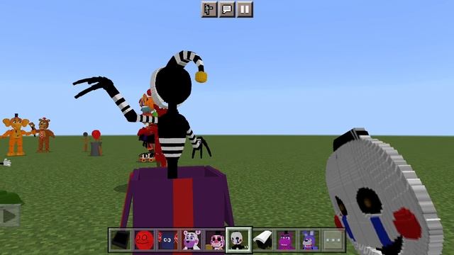 Minecraft (мод под названием "Fnaf 6") смотреть онлайн