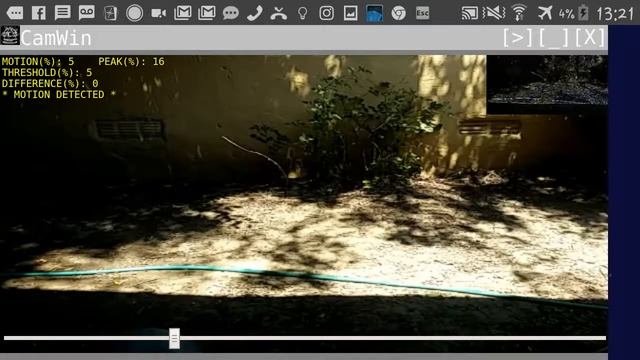 Camera app with variable motion detection for my hypertext ssh over websocket shell. смотреть онлайн
