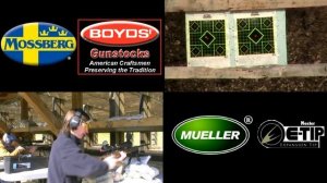 Mossberg 100 ATR .308 Range Video 1 at 100yrds