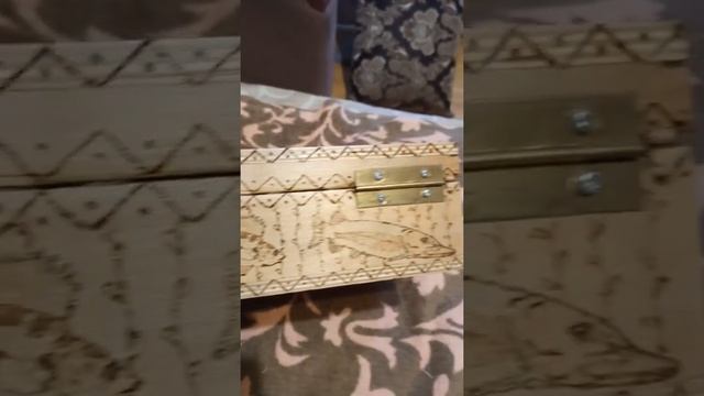 Шкатулка для шитья кожи. смотреть онлайн