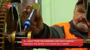 105 лет без остановки! Часы на Киевском вокзале || Рабочий момент | РЖД ТВ