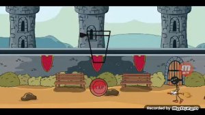 Играю в Стикмен Побег из Школы Магии и Волшебства 4.😲