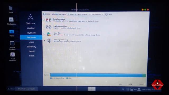 BlackArch Slim OS [ Hacking OS ] Download & Install смотреть онлайн