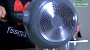 Сковорода для жарки Fissman LA GRANITE со съемной ручкой видеообзор (4626) | Fismart.ru