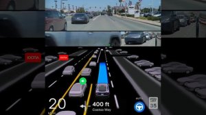 Автопилот Тесла спокойно нарушает пдд