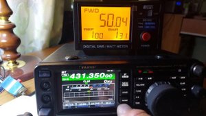 Радиостанция yaesu ft-991a замер выходной мощности на УКВ диапазоне.