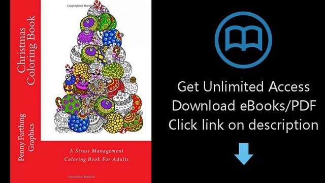 Download Christmas Coloring Book: A Stress Management Coloring Book For Adults PDF смотреть онлайн