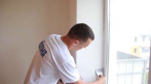 Готовая шпаклевка на откосах