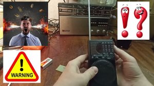 "Селена РП-310" + FM . Шумящая Крона ! Видео от  Анатолия Подмарёва . Радиокружок г. Жуковский .