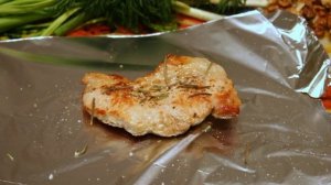 Мясо кусочками, запеченное в духовке