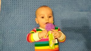 Игрушка-пищалка Baby Team  "Пчелка" .  Обзор