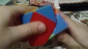 Как собрать кубик Рубика простым способом скьюб