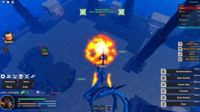 (CODE) MYTHIC DRAGON FRUIT FULL SHOWCASE | HAZE PIECE UPDATE 1 смотреть онлайн