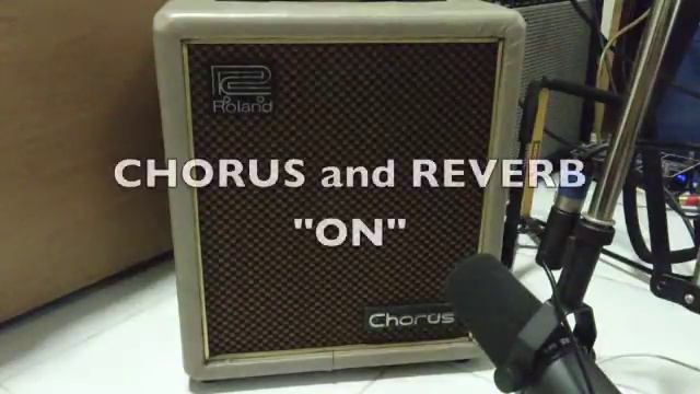 Roland CUBE-40 Chorus Amp смотреть онлайн