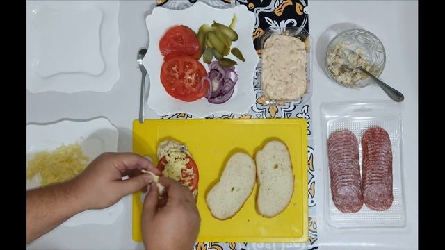 American bruschettas from a Miami Beach bar