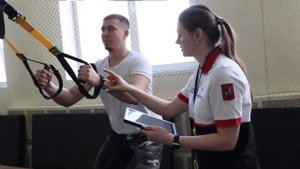 Урок физической культуры в колледже