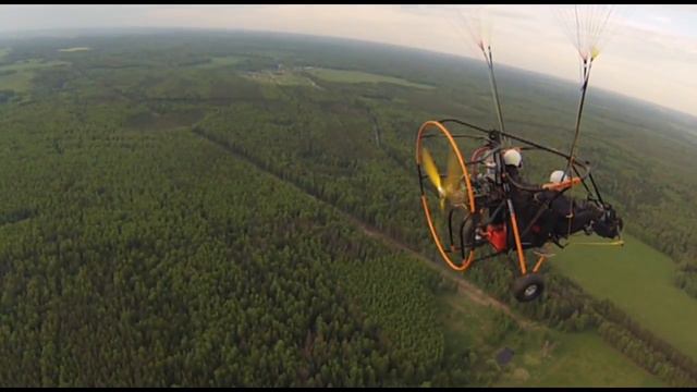 Аэрошют (Powered parachute) "ГЕРКУЛЕС" powerchute.ru Video18