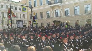 Военный парад в честь Дня Победы