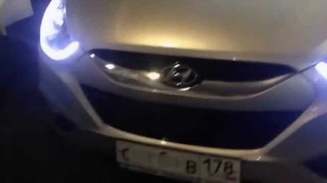 Слезы ангела (гибкий неон в фары). смотреть онлайн