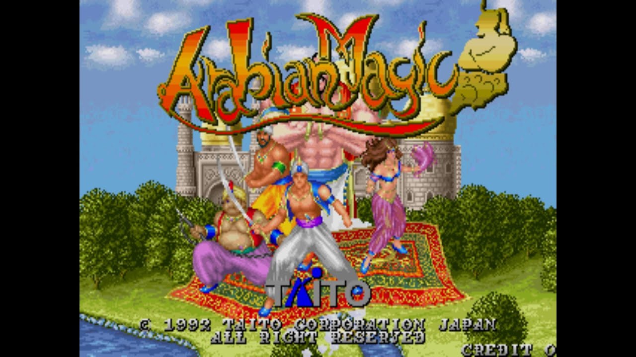 FULL GAME ARCADE Arabian Magic 1992