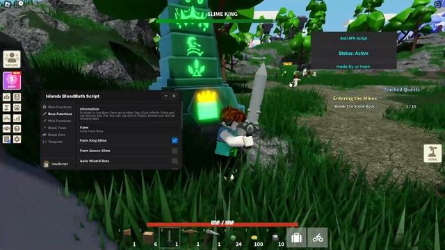 Roblox Islands Script [ PASTEBIN ] Auto Farm Mob/Boss Auto Break Tree/Ore Infinite Yield & More ] смотреть онлайн
