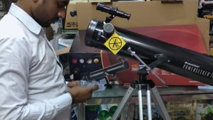 Beginner telescope celestron powerseeker 76az unboxing ,assembly ,accessories and what to see- hind