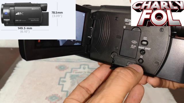 Cámara de video Sony FDR-AX33/BC UC2 Handycam unboxing, análisis español. смотреть онлайн