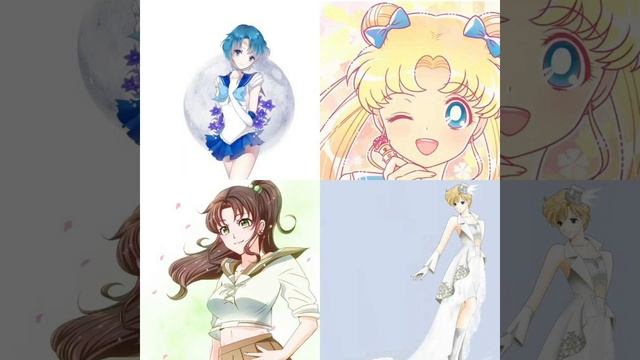 Уран, Меркурий, Юпитер и Сейлор Мун песня Дни прикюа смотреть онлайн