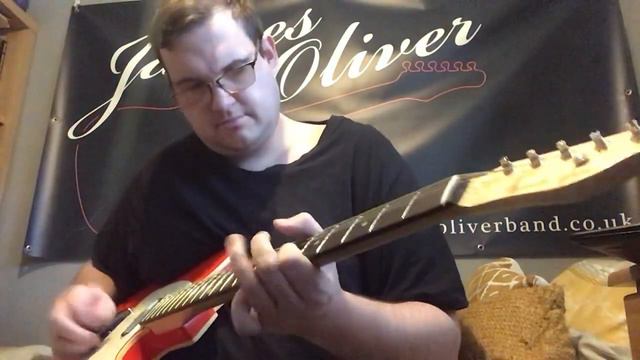 James Oliver upbeat blues in Bb telecaster guitar смотреть онлайн