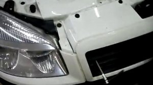 фиат добло .крепление радиатора. замена.