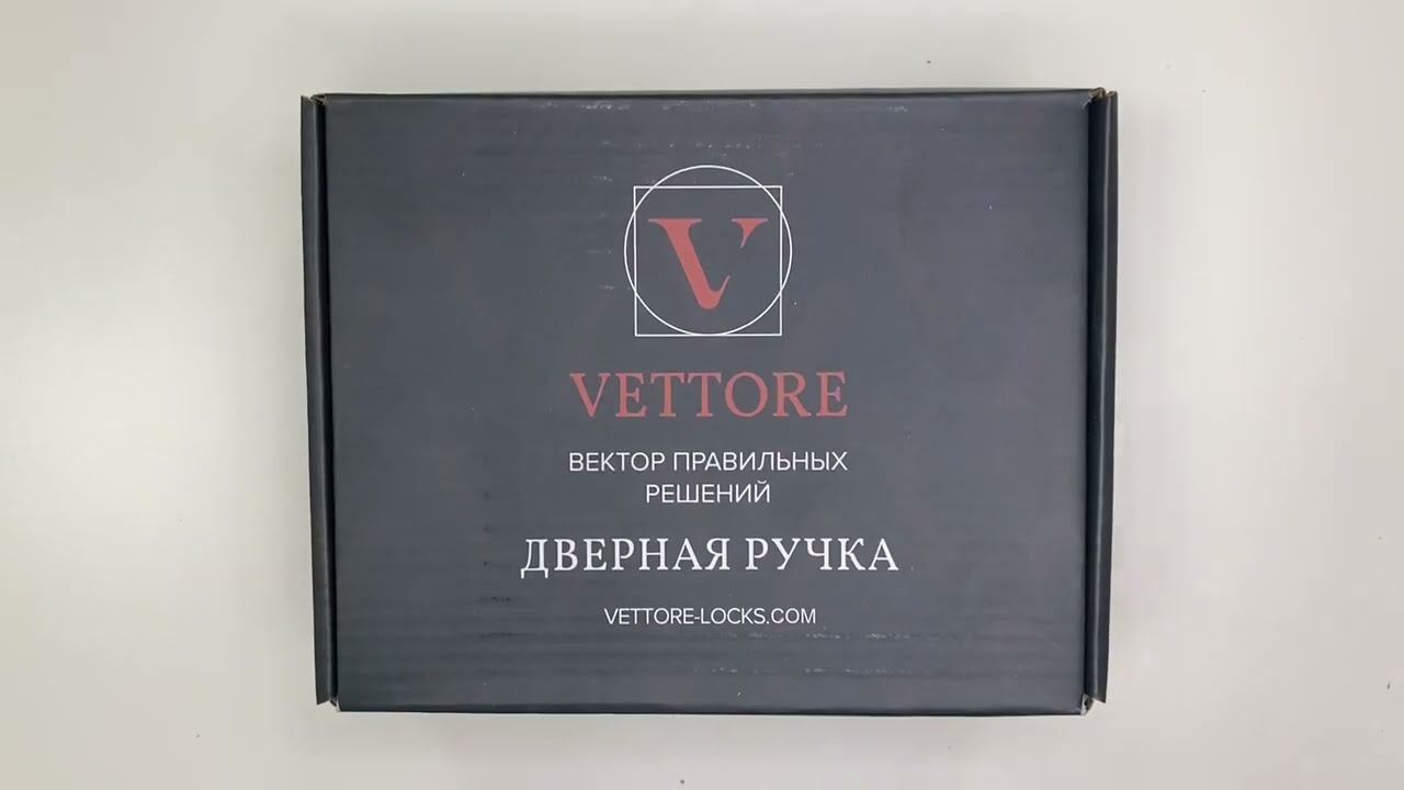 Ручка дверная КНОБ VETTORE A891 BK AB