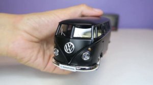 Машинка минивэн Mobicaro 1:32 "Volkswagen T1 Transporter" MATTE SERIES