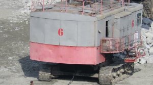 Для «терпеливых» зрителей - как едет экскаватор ЭКГ-5А