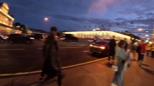 Ночная прогулка по Невскому проспекту с Евгением Сергеевичем!